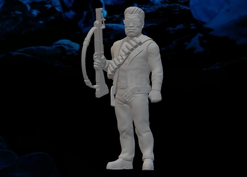Terminator Cartoon Uncle Bob