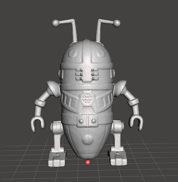 AIRGAM BOYS SPACE ROBOT VINTAGE FIGURE TOY 80s 3D PRINT