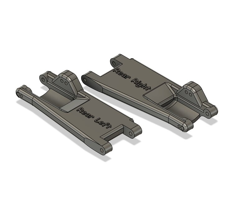 Rear Arms Bulkhead 2WD Circuit Ruckus Torment 70462