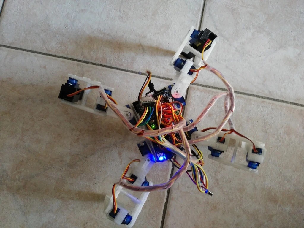 12 DOF Quad Robot