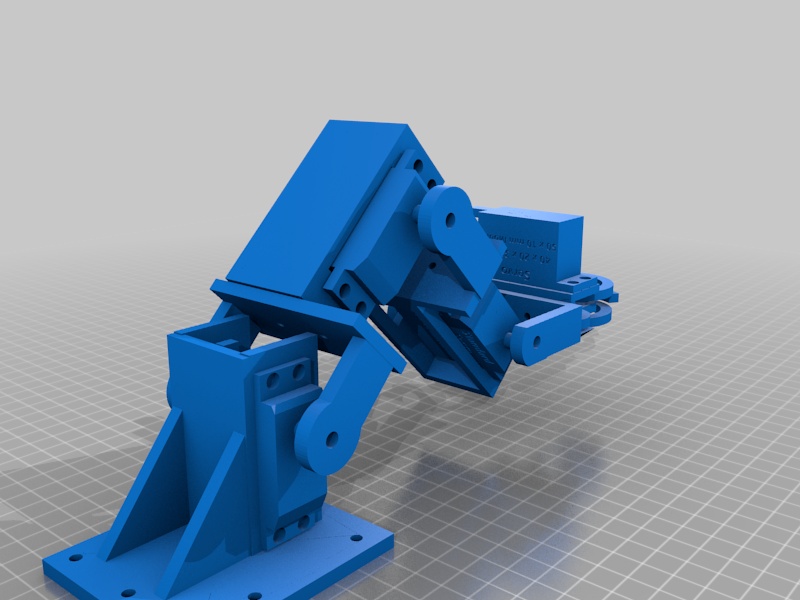 Servo Robotic Arm Prototype 2