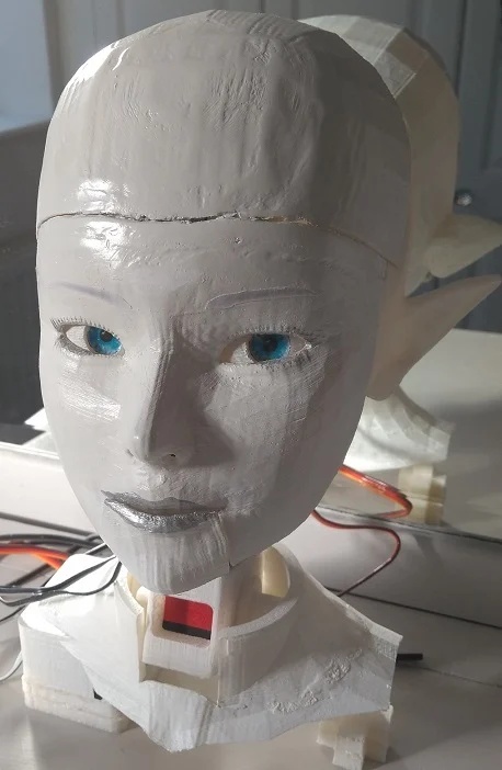 Elfdroid Head & Lower Jaw