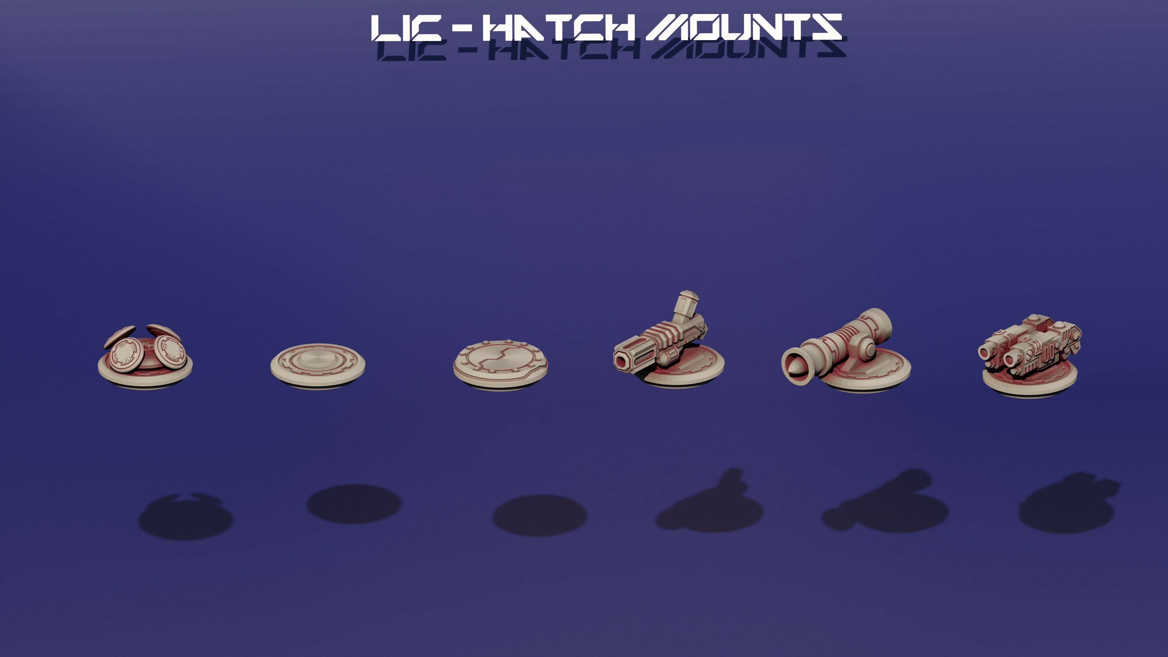 LIC SMP - HATCH MOUNTS