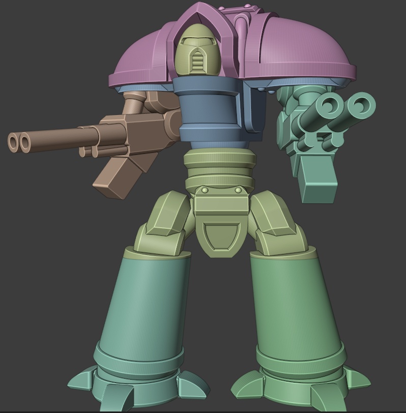 SATRAX IMPERIAL BATTLE AUTOMATON (SUPPORTLESS)