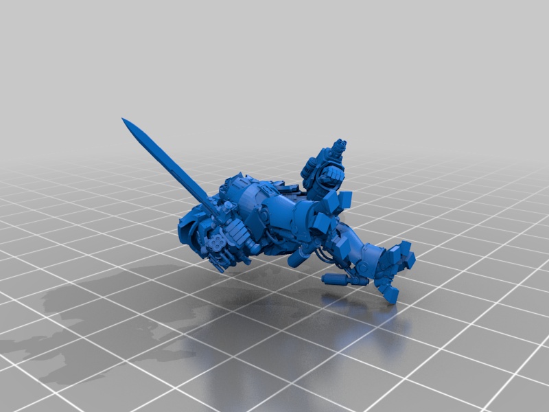 Silver Order Mech Knight