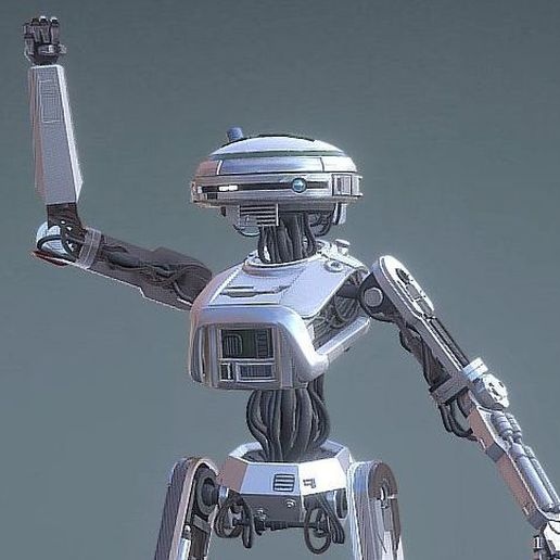 L3-37 INSPIRITED DROID ROBOT FIGURE