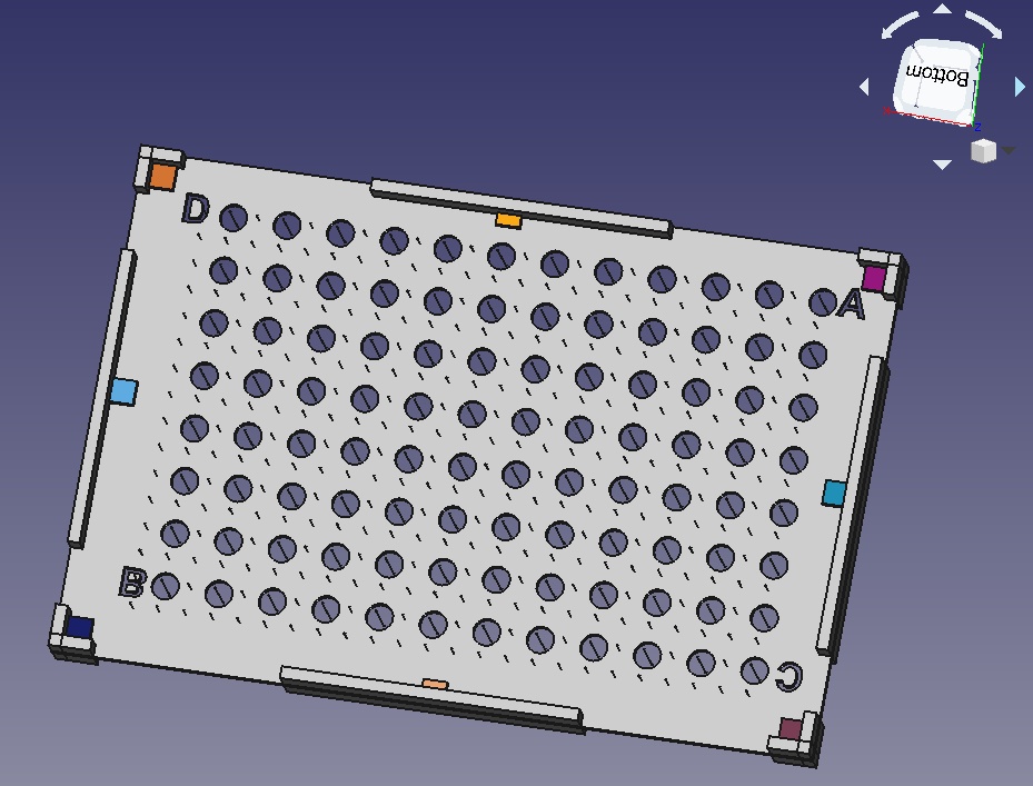 96 well to 384 well pipetting guide