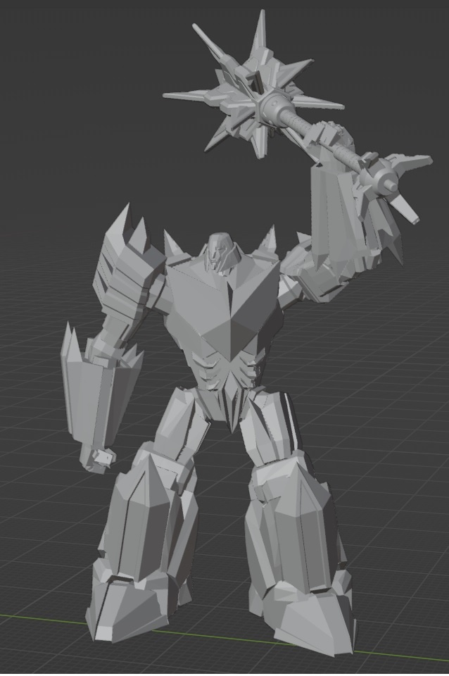 MEGATRON FALL OF CYBERTRON POSE 1