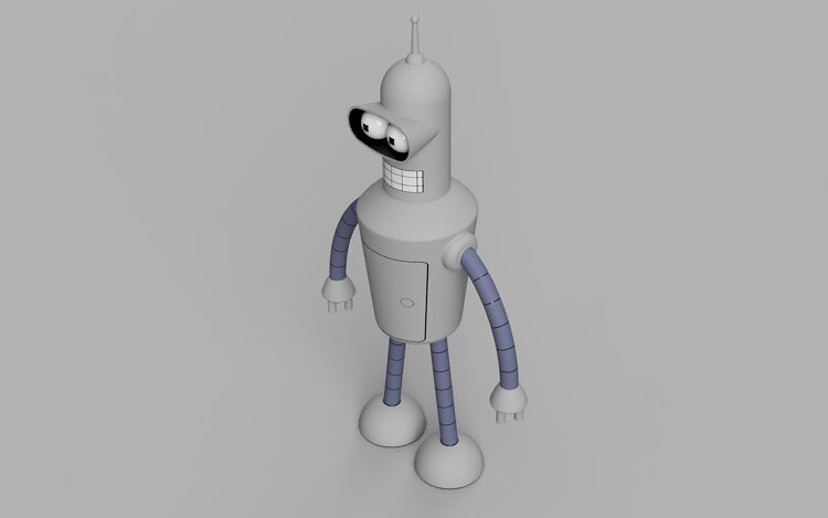3D Printable Bender Model