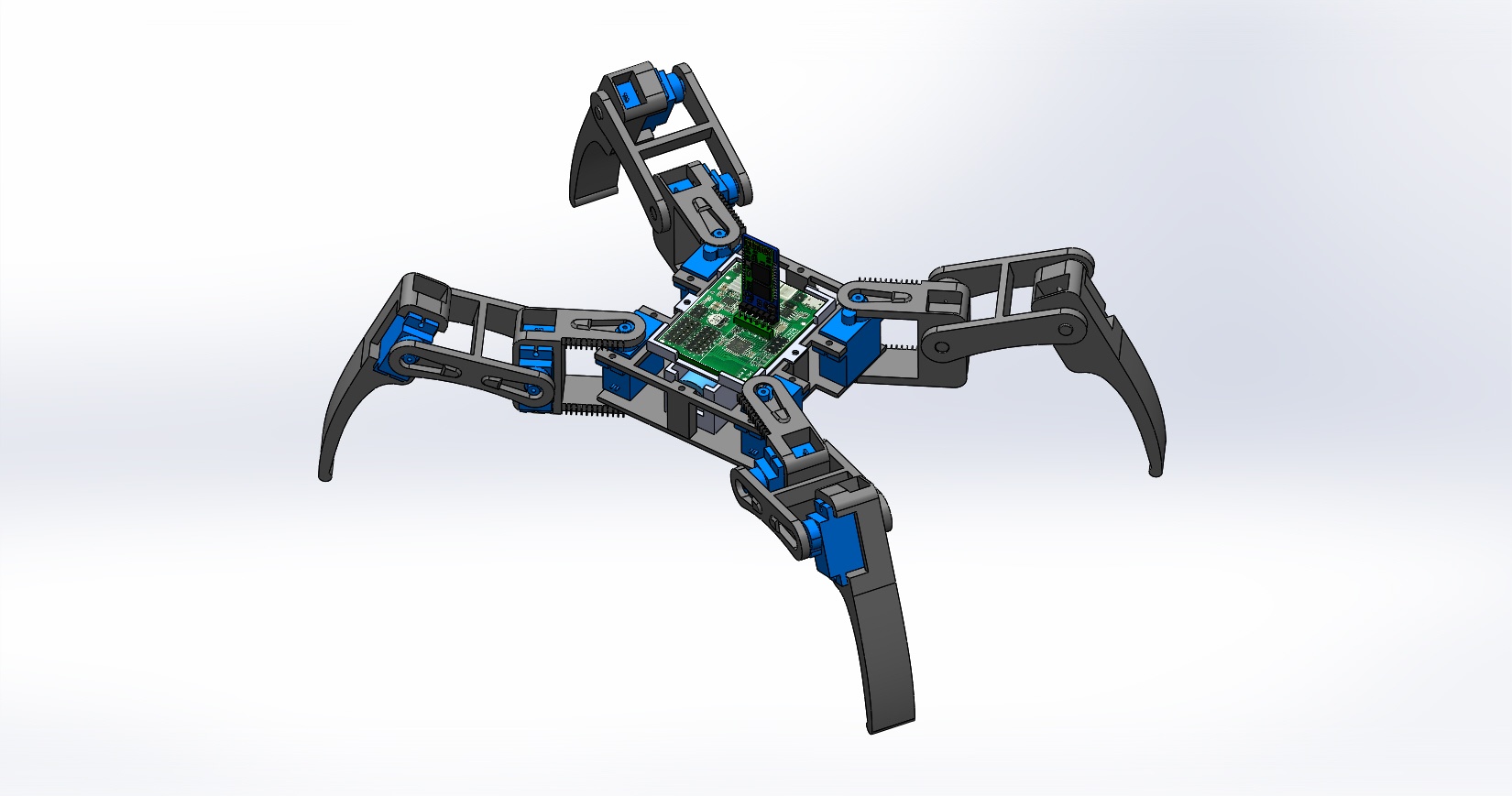 FOUR LEGGED SPIDER ROBOT