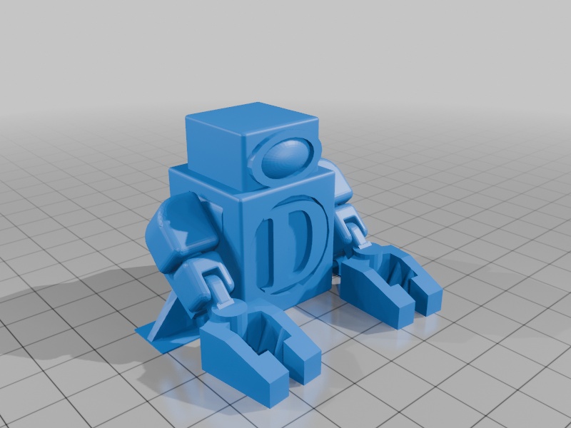 Darkmoon's Extractor Robot (toy Print in Place)