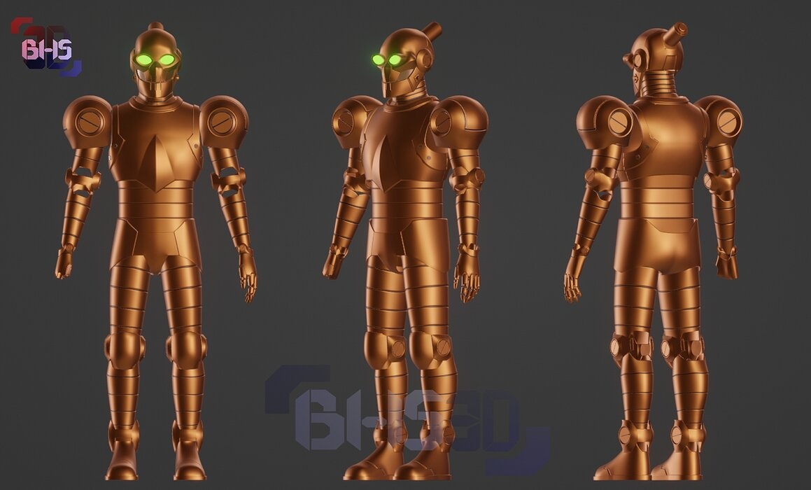 Robot Invincible Full armor 3D digital download