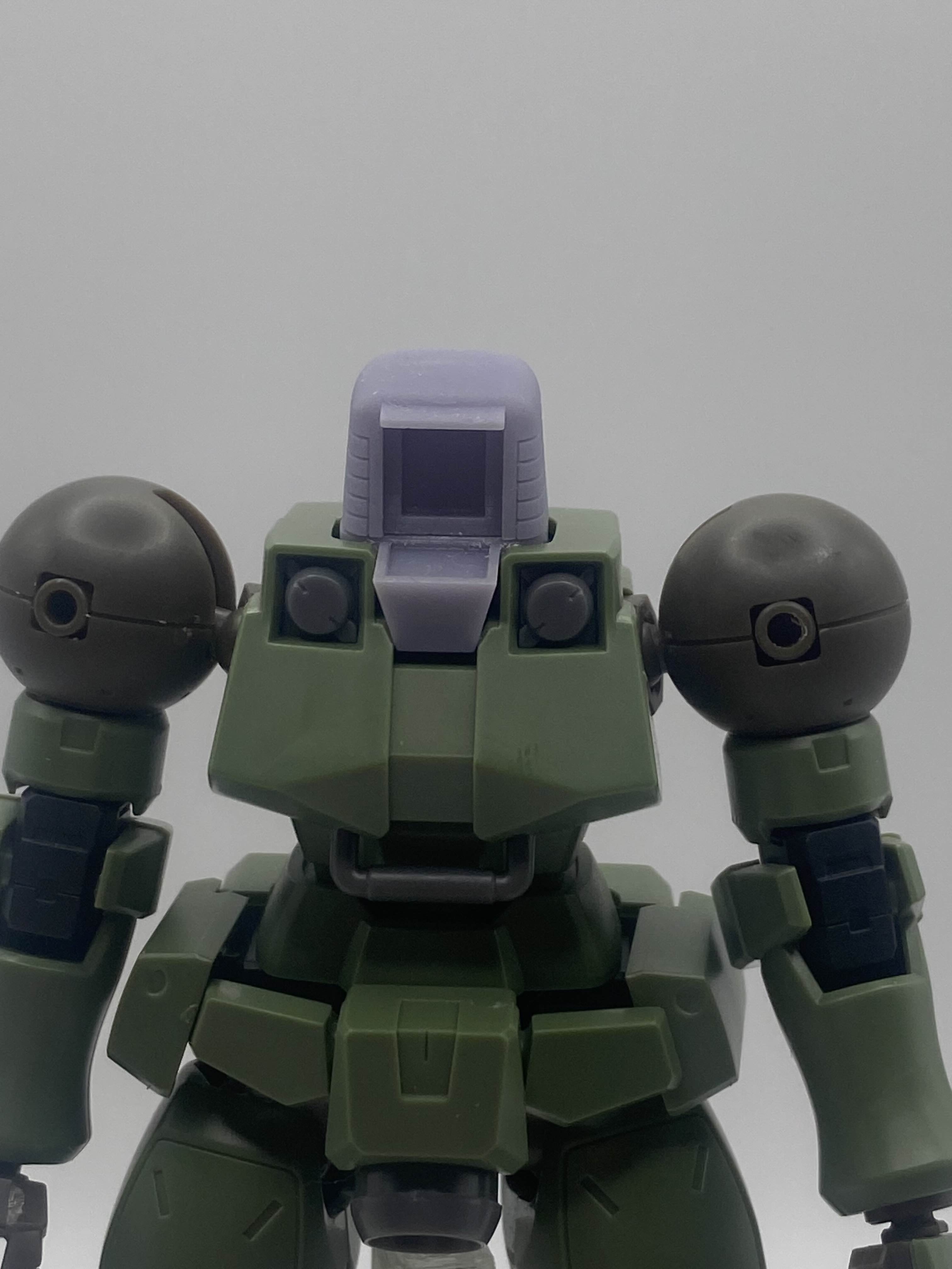 HG LEO COMPATIBLE ARTICULATED HEAD 144 SACLE - GUNDAM WING