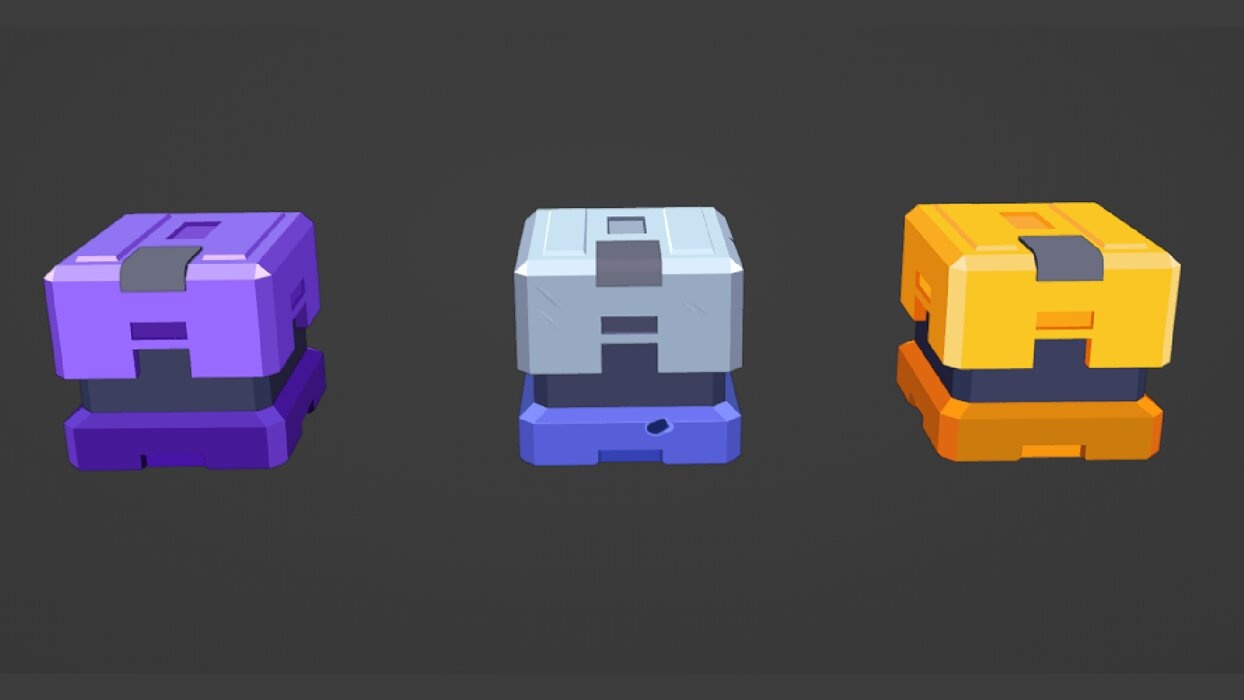 box chest lowpolly