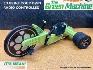 Third Scale Radio Controlled GREEN MACHINE
