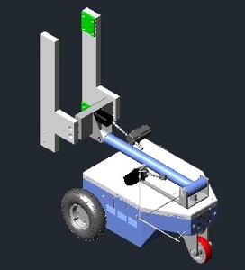 Gas Bottle Handling Robot