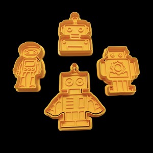 ROBOT COOKIE CUTTER SET