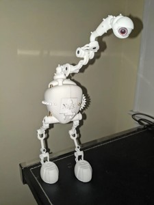 Steampunk Robot Nigel Flight of the Arrowhead