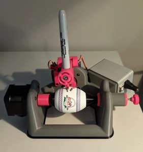 Eggbot + Sphere-o-bot + Eggduino Mods + ArduinoUno (Updated)