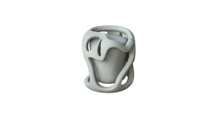 SciFi Shape Object Low Poly