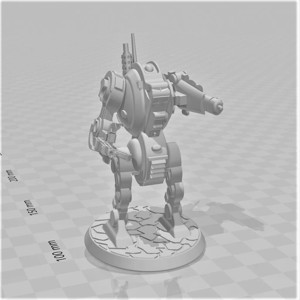 Furibundus Pattern Style Dreadnought - 28mm Robot Sci-Fi