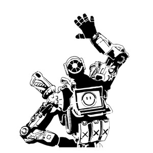 Apex legends Pathfinder stencil