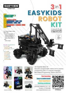 3in1 EasyKids Robot Kit 3D Printed Part