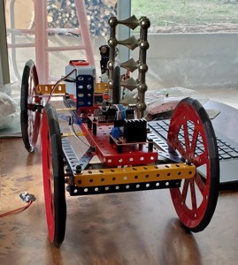 One inch Motor to Meccano Bracket