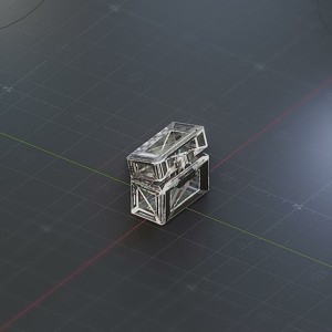 Sci-Fi Crate Box Container  Sci Fi  Object Space  012