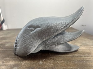 3D Printed Battle Damaged Pauldron Armor Model