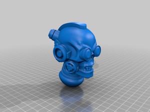 Mechanical puppet head