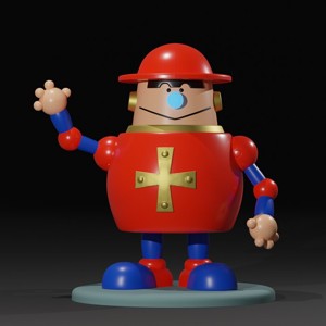 Gizmo Robot Superbook Toy Tuercas Robot de Superlibro juguete 