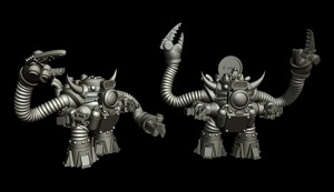Retro Space Orc Bunkerbot