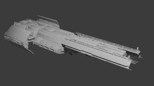 Helldivers 2 Super Destroyer Ship STL