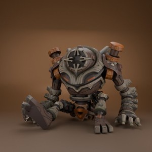 RUINS GUARD GENSHIN IMPACT 3D PRINTABLE FIGURINE