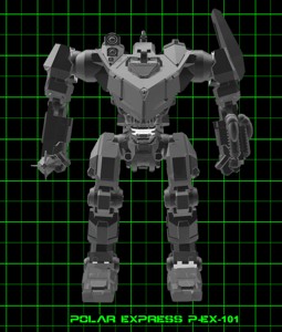 AMERICAN MECHA POLAR EXPRESS P-EX-101