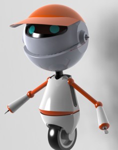 Single wheel Robots "Rouc...