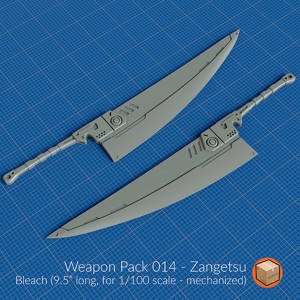 WEAPON PACK 014 - Zangetsu