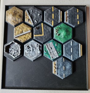 Battletech 3D Hex Bases Variety Pack