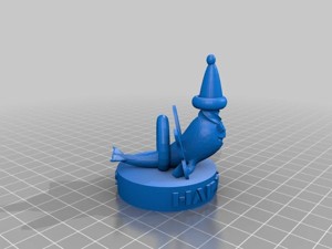 Flying Robot Narwhal (and holiday ornament version)