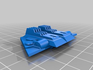 Mechanical detail for gundam