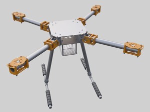 Four propeller drone