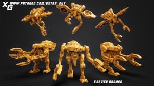 EXTRA_GUY MECH BUNDLE 3D PRINTABLE