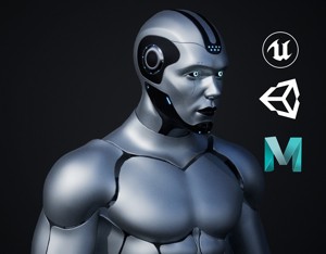 Male Robot R70 Pack