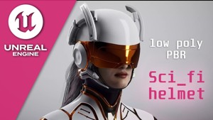 Sci-fi helmet