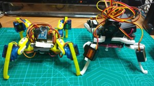 Desktop Quadruped Robot 「youtuasi」