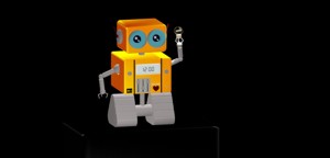 3d spline robot model
