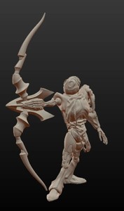 Warforged Arcane archer