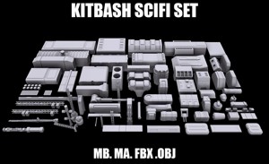 Kitbash Sci-Fi