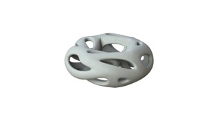 SciFi Cube Object No 65631 Low Poly Shape